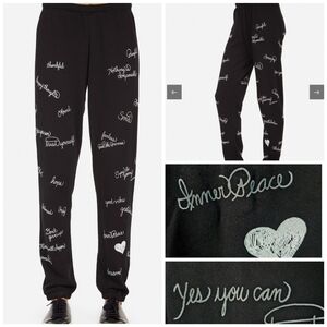 Lauren Moshi Brynn Happy Thoughts joggers